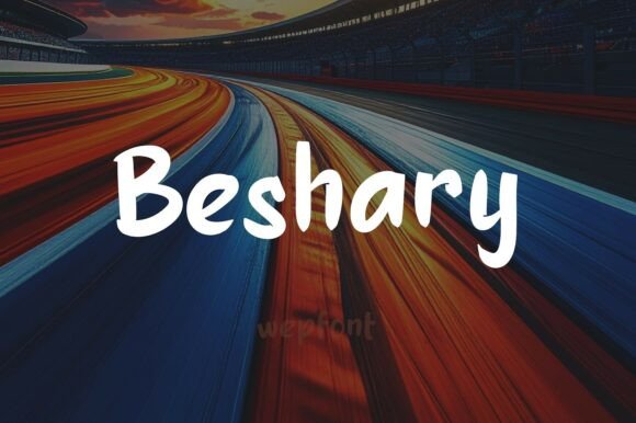 Beshary: A Dynamic Script Font for Editorial Design