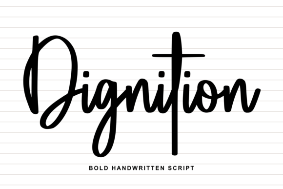 Dignition Font Review: Bold Script for Branding