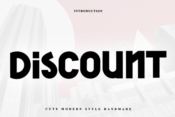 Discount Script Font for Handmade Branding