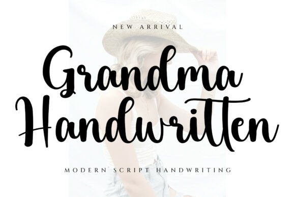 Grandma Handwritten: A Dainty Script Font for Editors