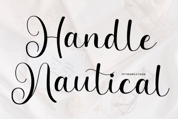 Handle Nautical Font Review for Brand Design