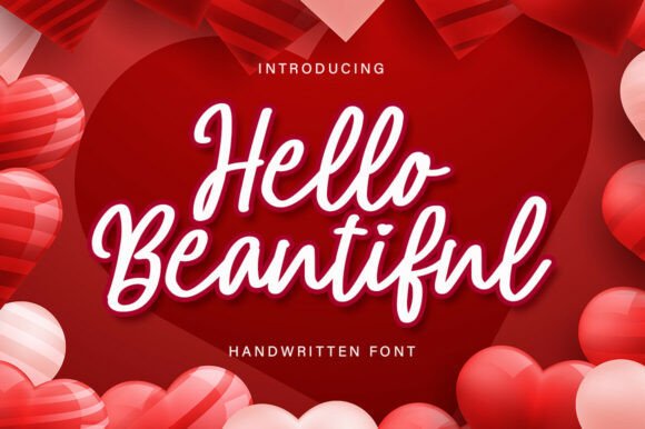 Hello Beautiful Typeface for Elegant Branding