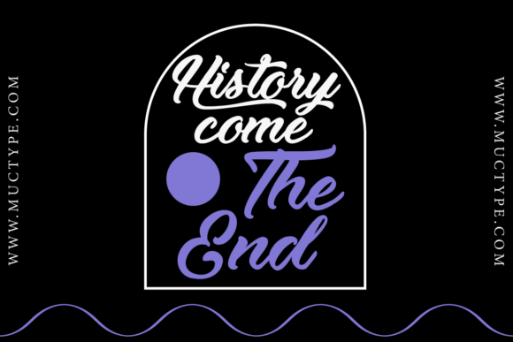 History Come: A Bold Script Typeface for Editorial Impact
