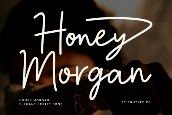 Honey Morgan: A Bold Script Font for Editorial Design