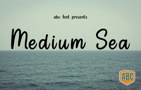 Medium Sea: The Perfect Script Handwritten Font for Crafters
