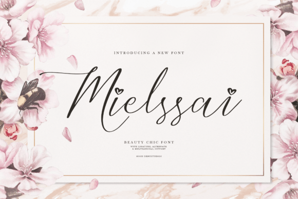 Mielssai: A Breathtakingly Elegant Script Font