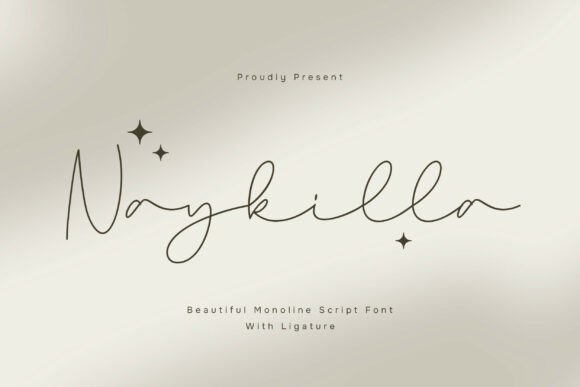 Naykilla: Elevating Brand Identity with Modern Script Fonts