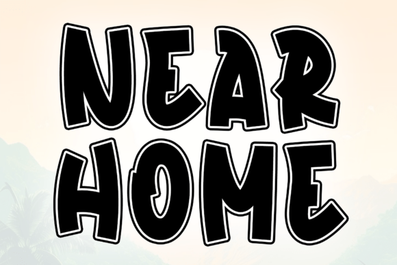 Near Home Font: A Warm Script for Handmade Brands