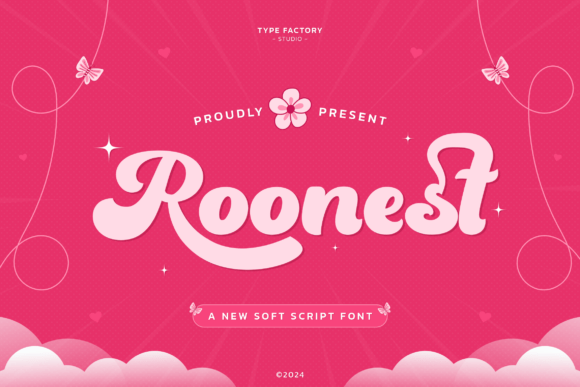 Roonest: The Soft Script Typeface for Friendly Campaigns