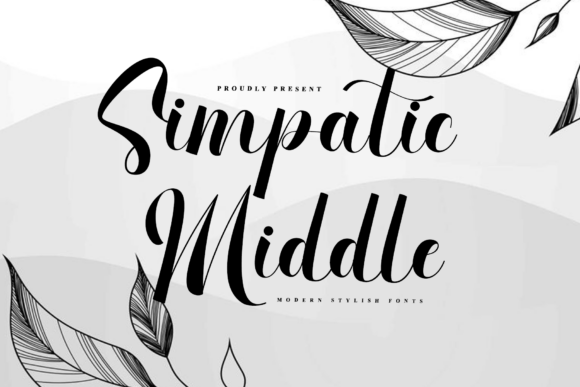 Simpatic Middle Font for Elegant Branding