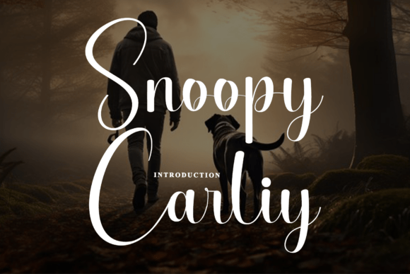 Snoopy Carliy: The Script Font for Scroll-Stopping Content
