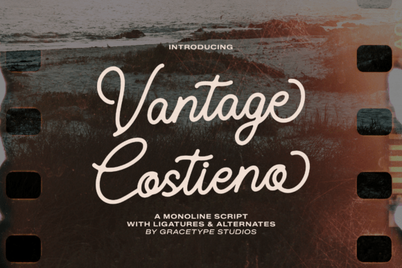 Vantage Costieno: A Sophisticated Script Typeface